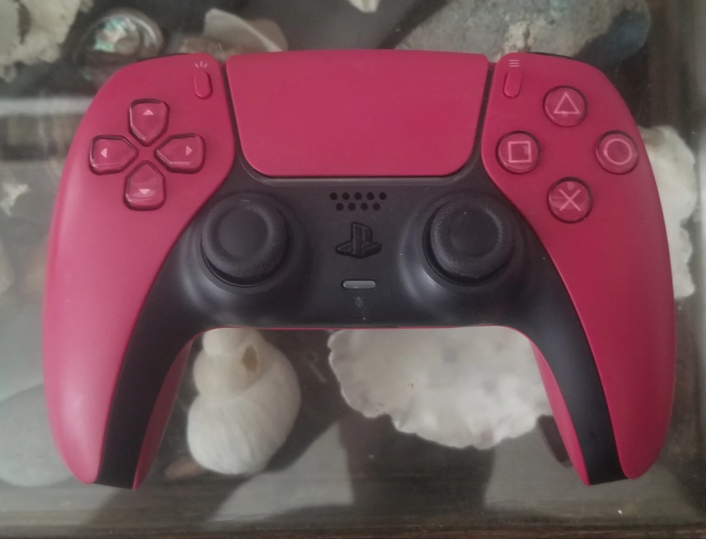 Used Genuine PS5 Dualsense Cosmic Red Wireless Controller