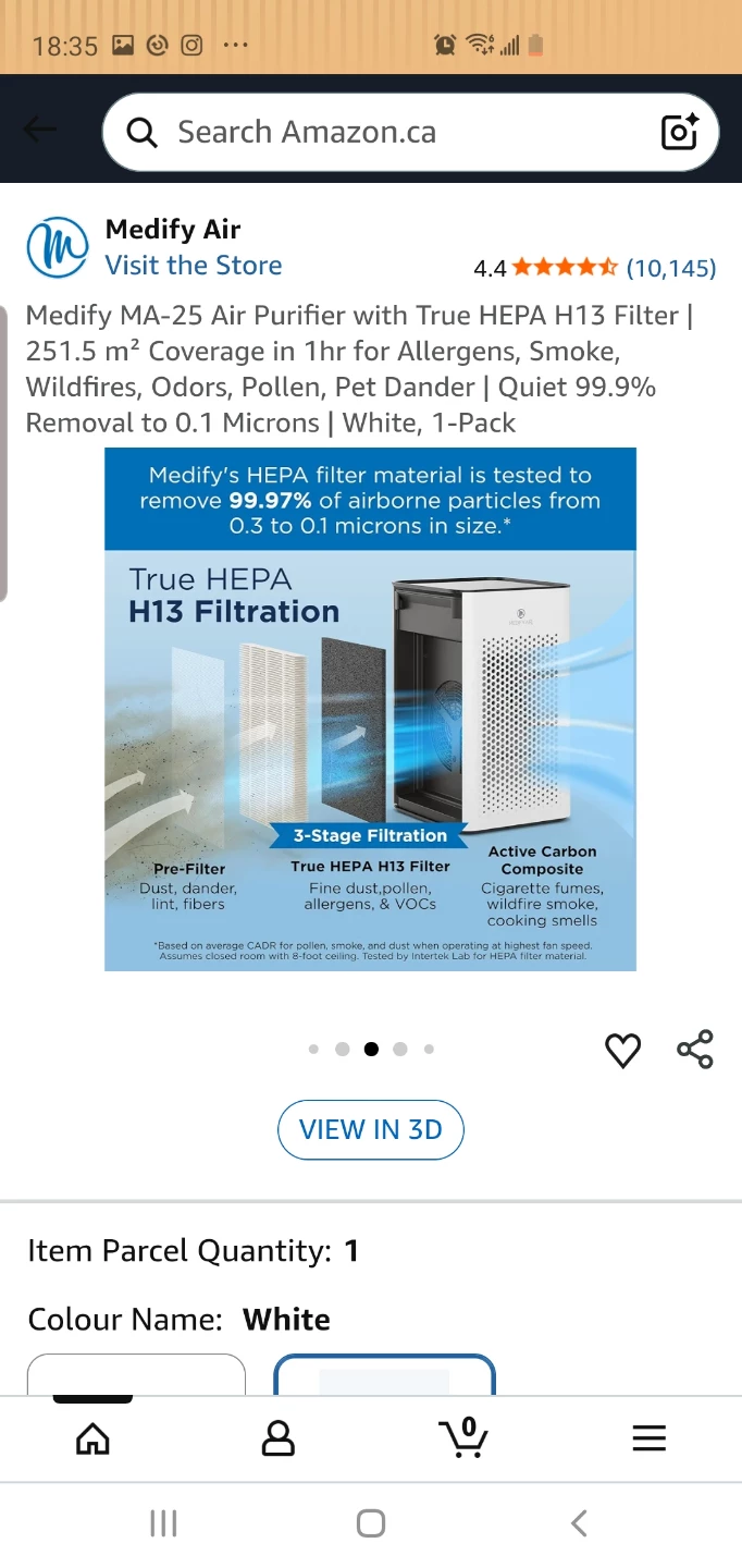 air purifier medify air brand - photo 4