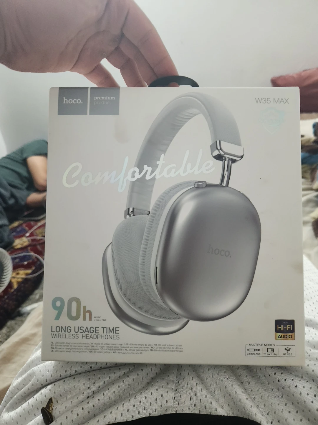 Hoco W35 Max Wireless Headphones - photo 3