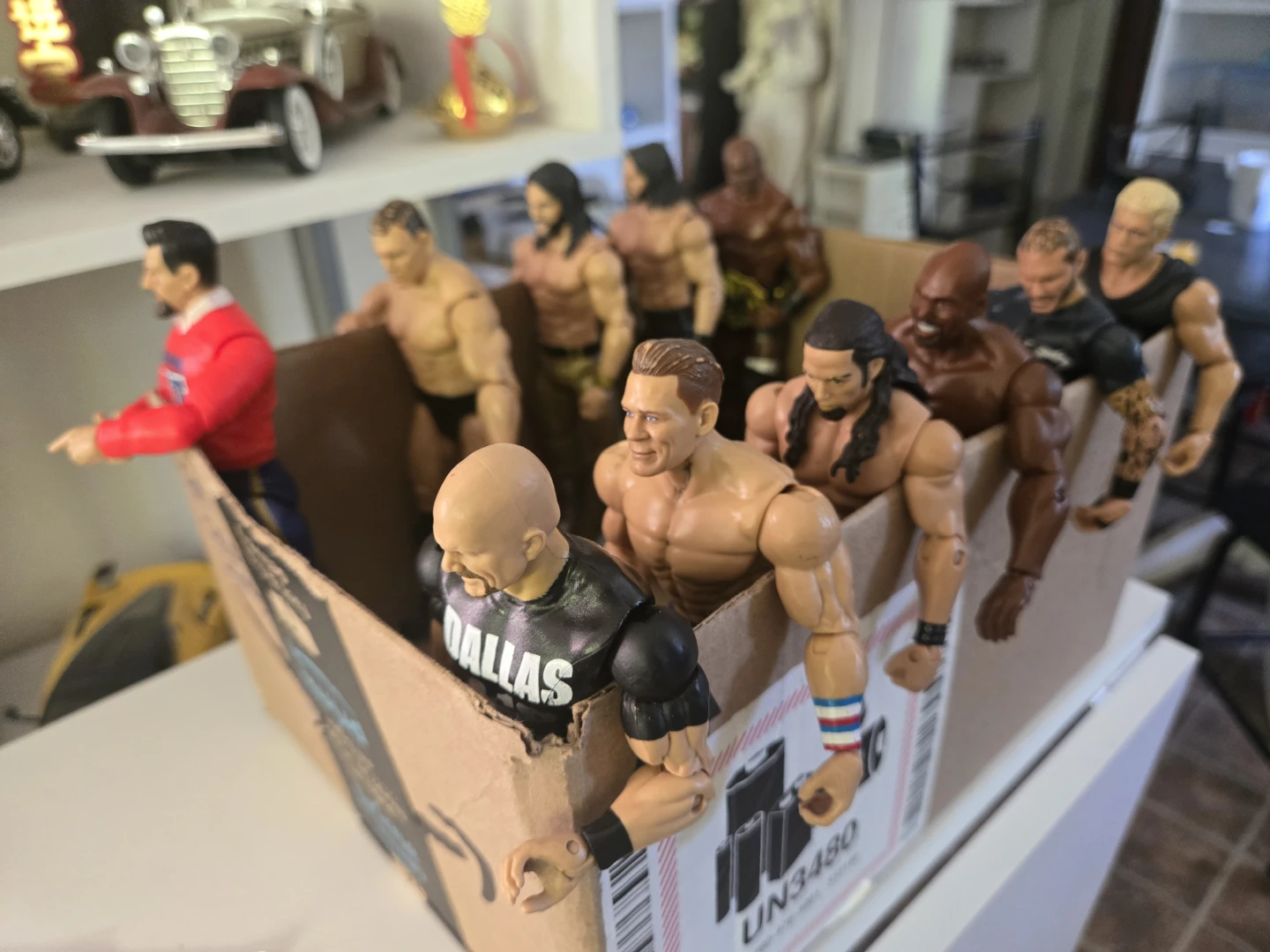 Lot of WWE Wrestling Action Figures