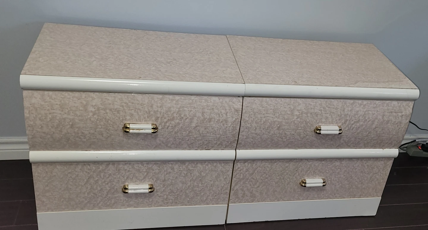 Bedroom Set: Armoire, Dresser, and Mirror