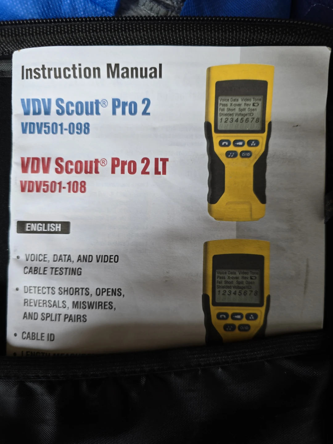 Klein Tools VDV Scout Pro 2 Cable Tester Kit - photo 3