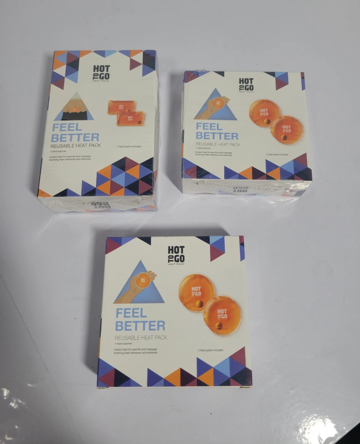 HOT TO GO FEEL BETTER Reusable Heat Pack