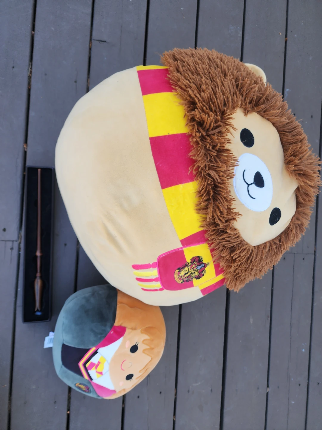 Harry Potter Lion Plush & Wand