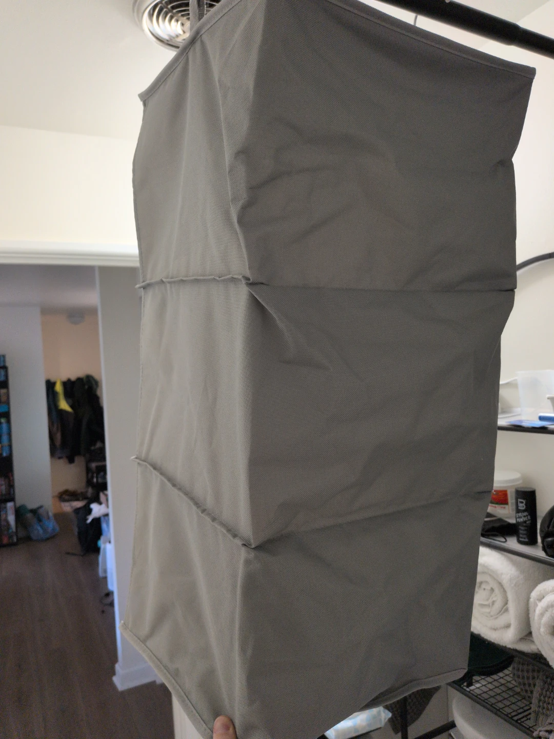 Hanging fabric cube storage - photo 4