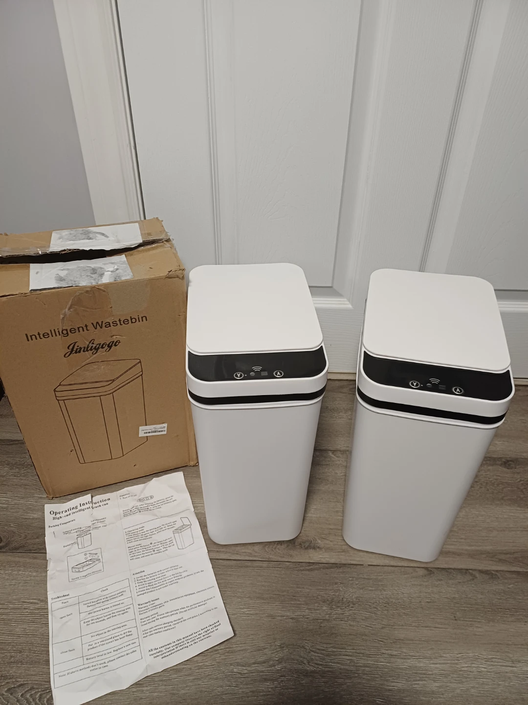 Jinligogo Intelligent Motion Sensor Waste Bin