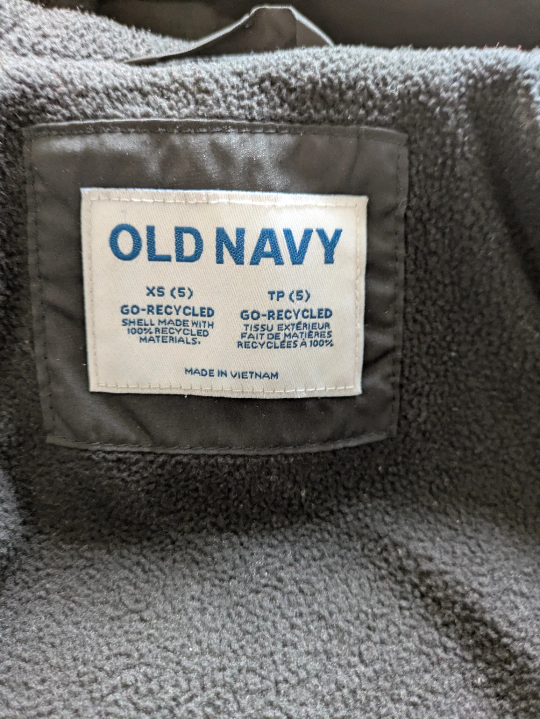 Old Navy Puffer Jacket - Black - Size XS (5) - photo 4