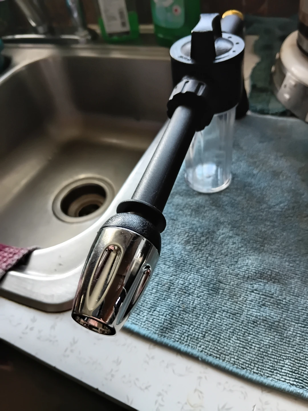 Black Foam Cannon Sprayer with Detachable Bottle - photo 2
