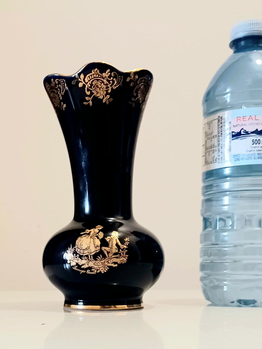 Vtg Fragonard French Limoges Castel Vase - photo 4