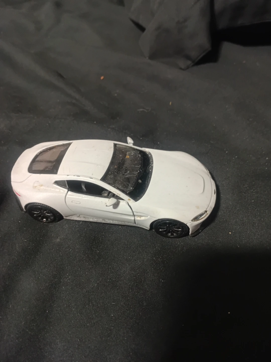 White Toy Car