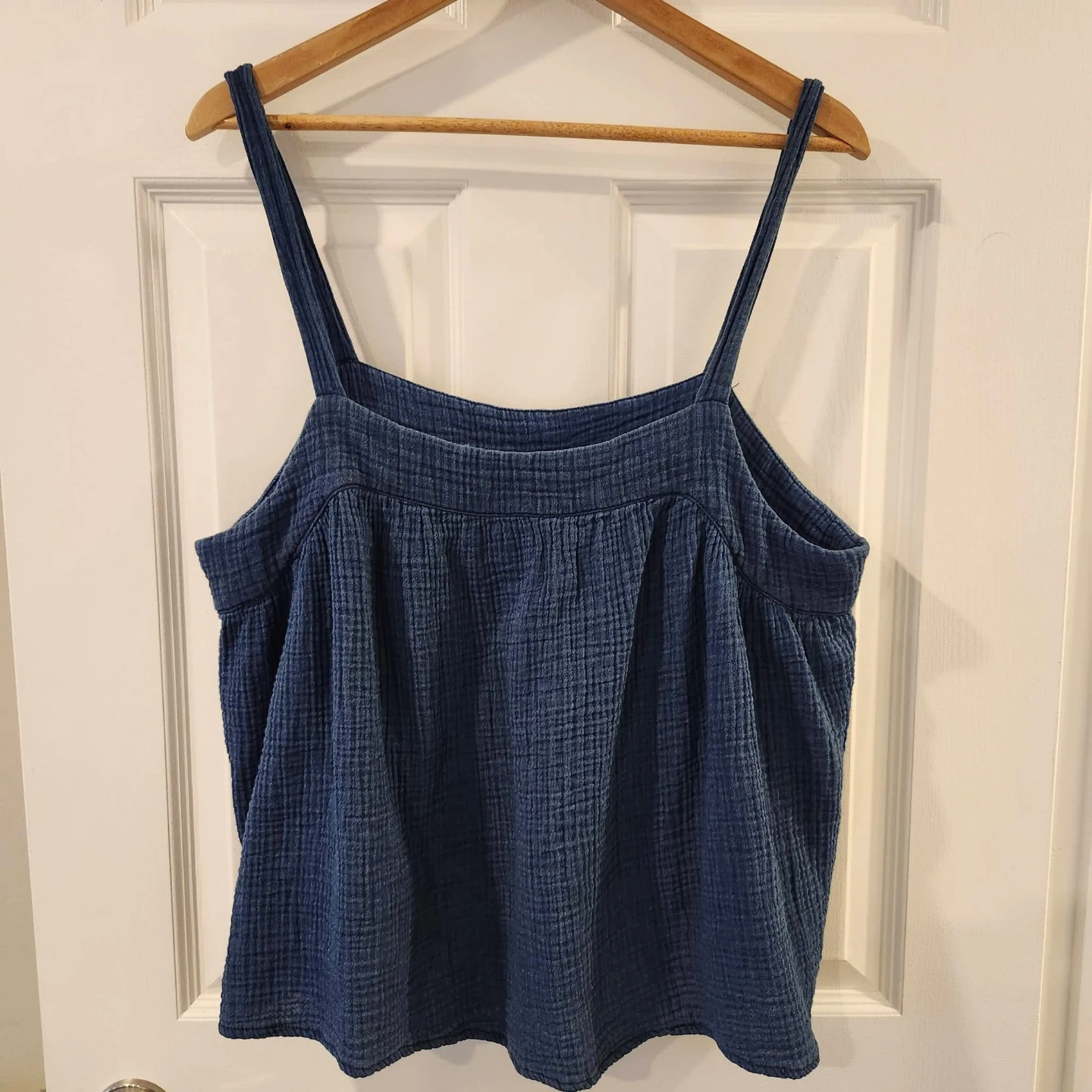 #XS, #XL NEW COTTON GAUZE TANK T0PS.