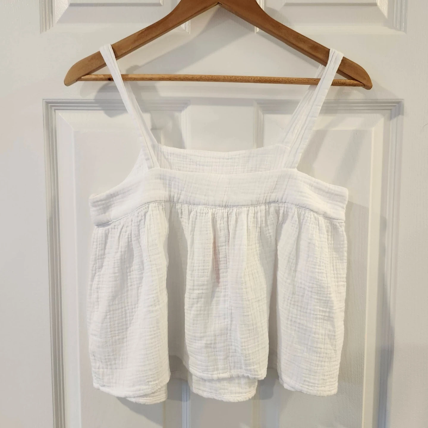 #XS, #XL NEW COTTON GAUZE TANK T0PS. - photo 2