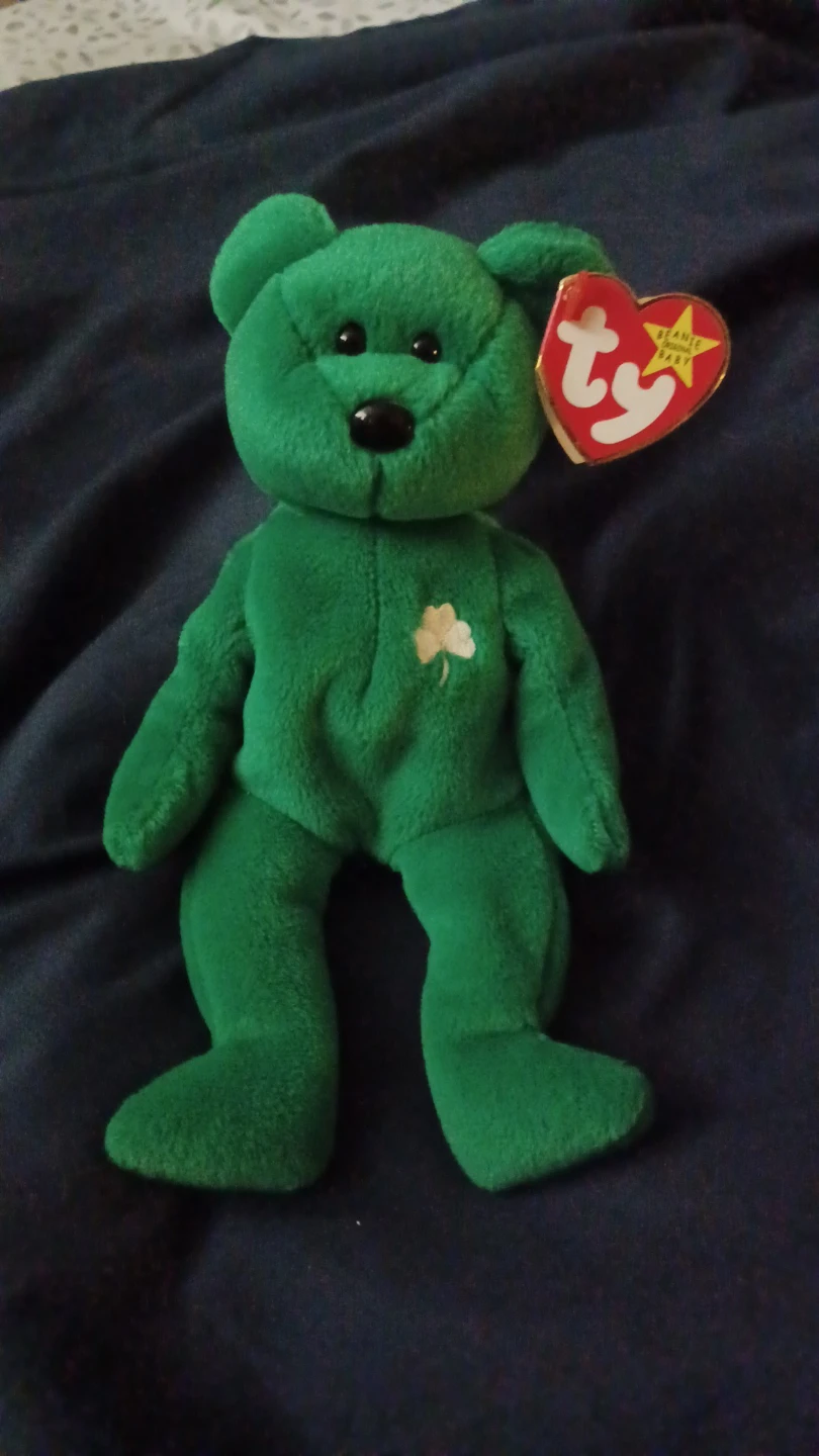 Ty Beanie Baby Erin Bear - March 17, 1997