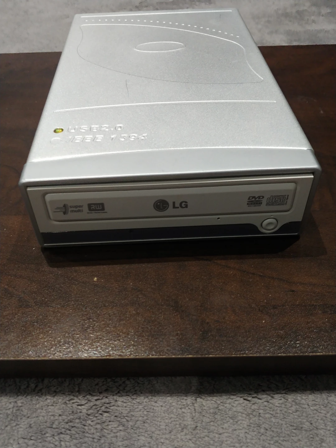 LG External CD/DVD Writer USB 2.0 Drive