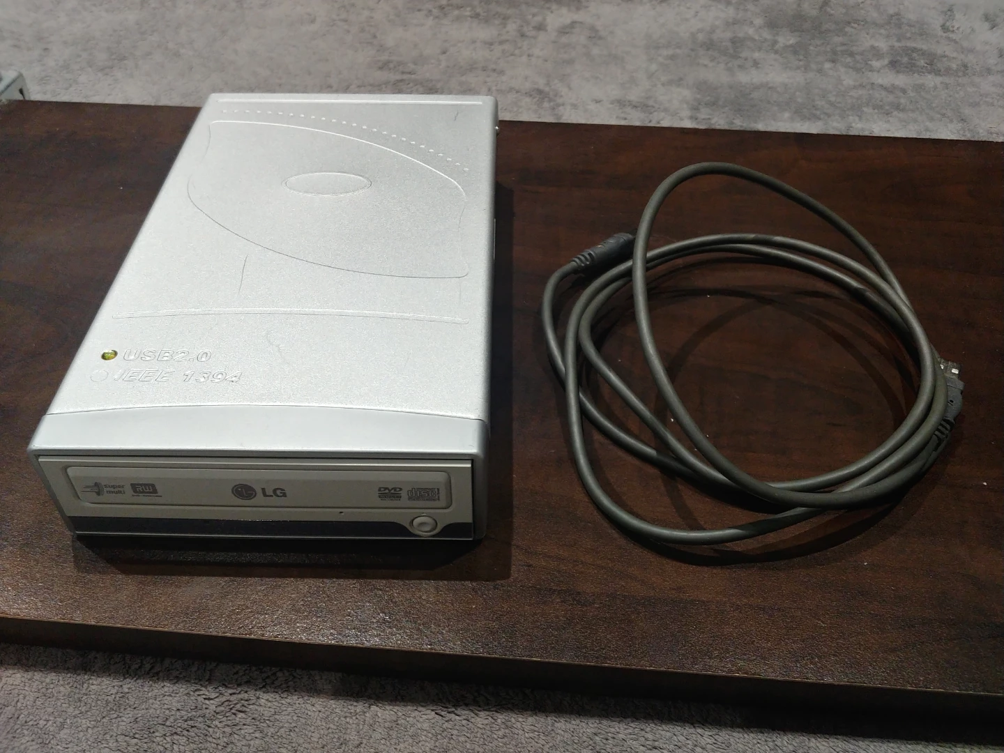 LG External CD/DVD Writer USB 2.0 Drive - photo 4