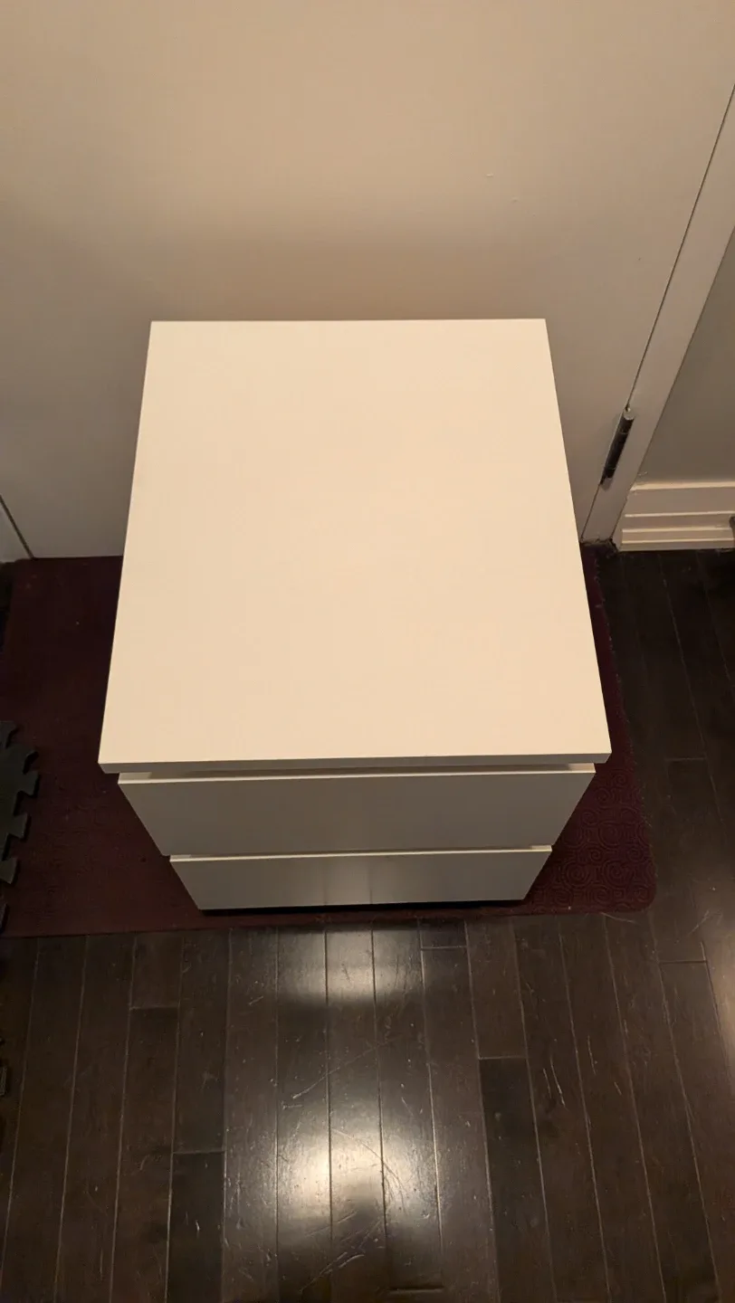 IKEA MALMChest of 2 drawers, white, 40x55 cm - photo 4