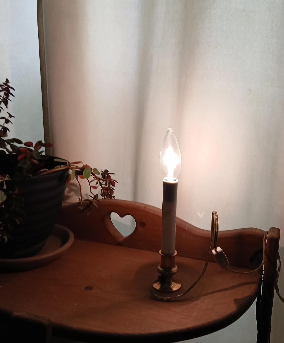 Electric Candle Lamp with Switch - photo 2
