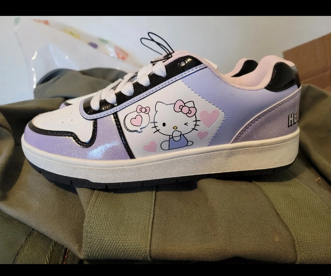 Hello Kitty Women's Shoes - Purple Size 8 - photo 2