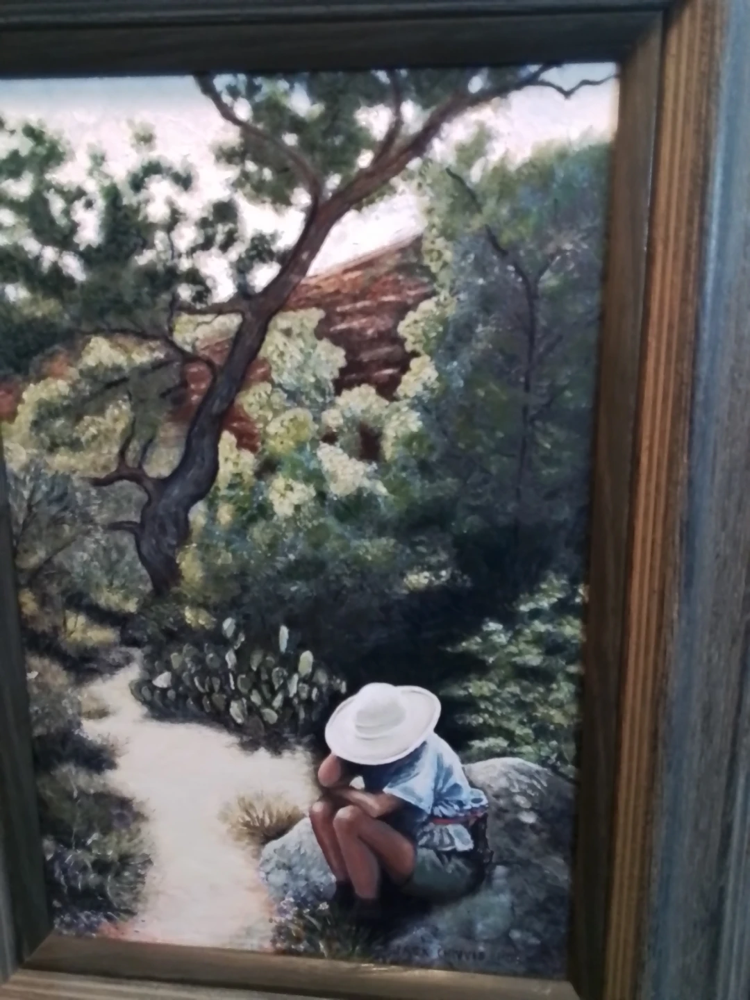 Oil on Canvas Painting "Hillside Rest" by Jack Chivvis, 2008 - photo 2
