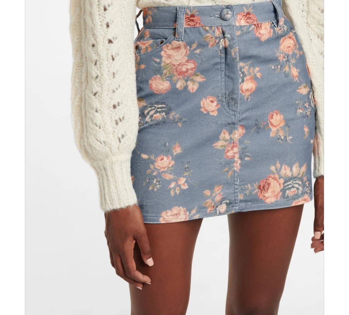LoveShackFancy Hollywood miniskirt - photo 2