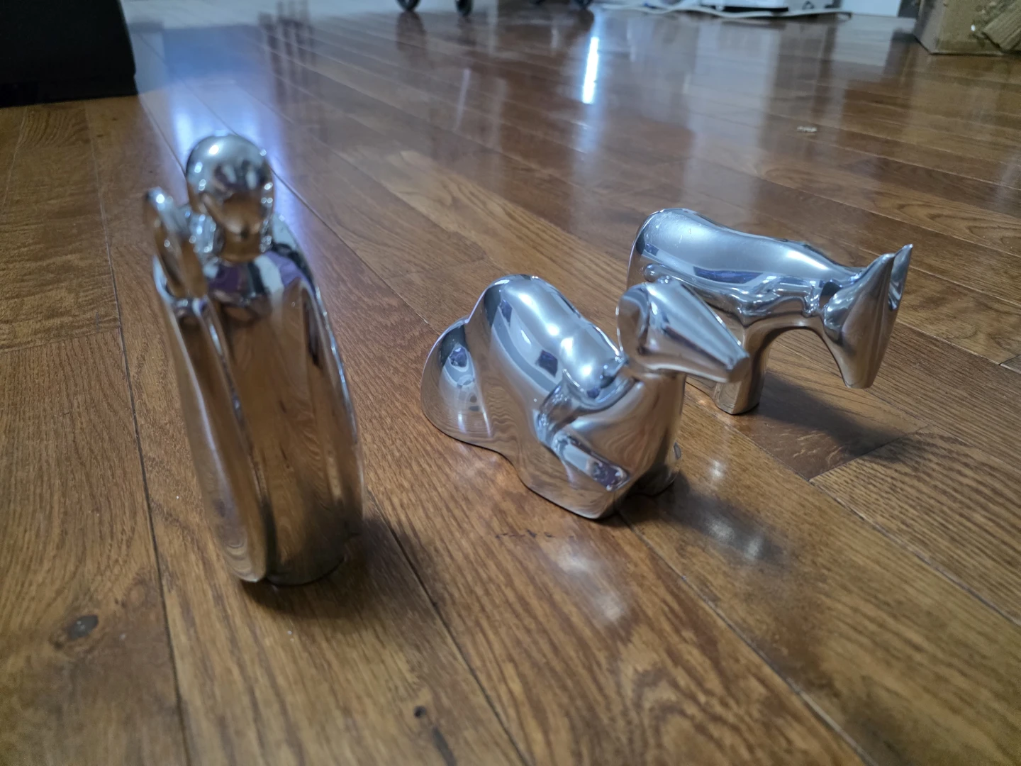 Silver Metal Animal & Figurine Set - photo 3