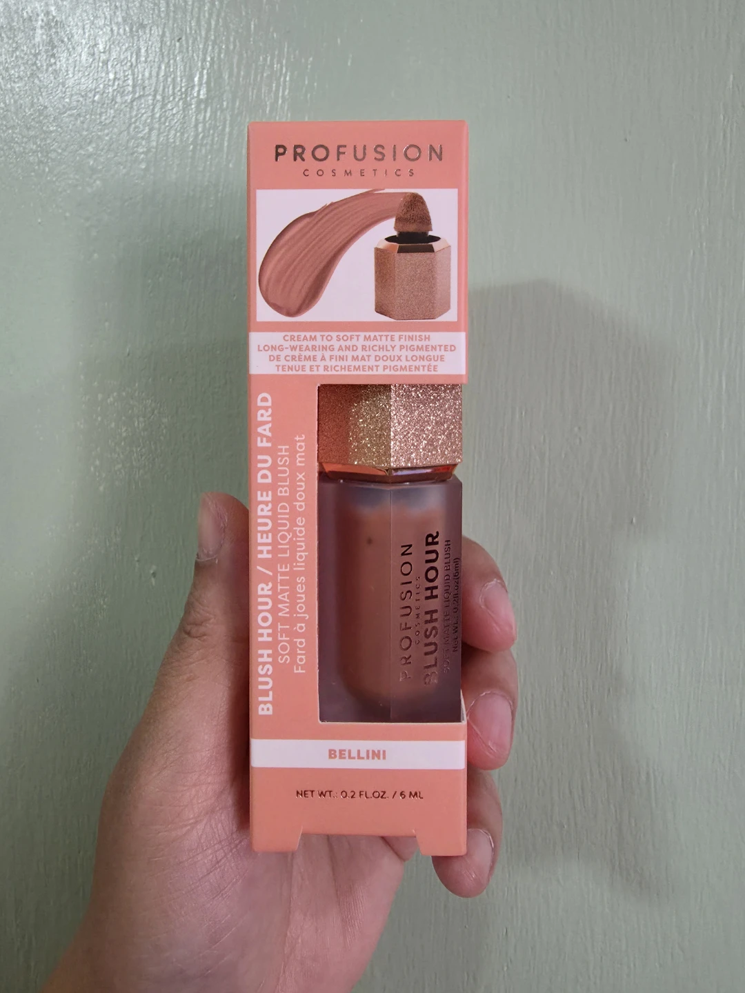 Profusion Cosmetics Blush Hour Bellini Soft Matte Liquid Blush