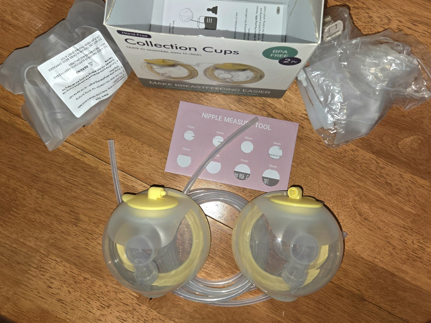 PumpMom Hand-Free Collection Cups Set - photo 3