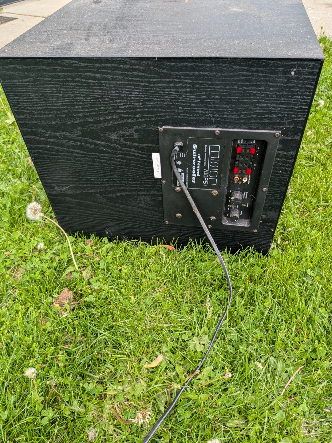 Mission 70AS Powered Subwoofer - photo 2