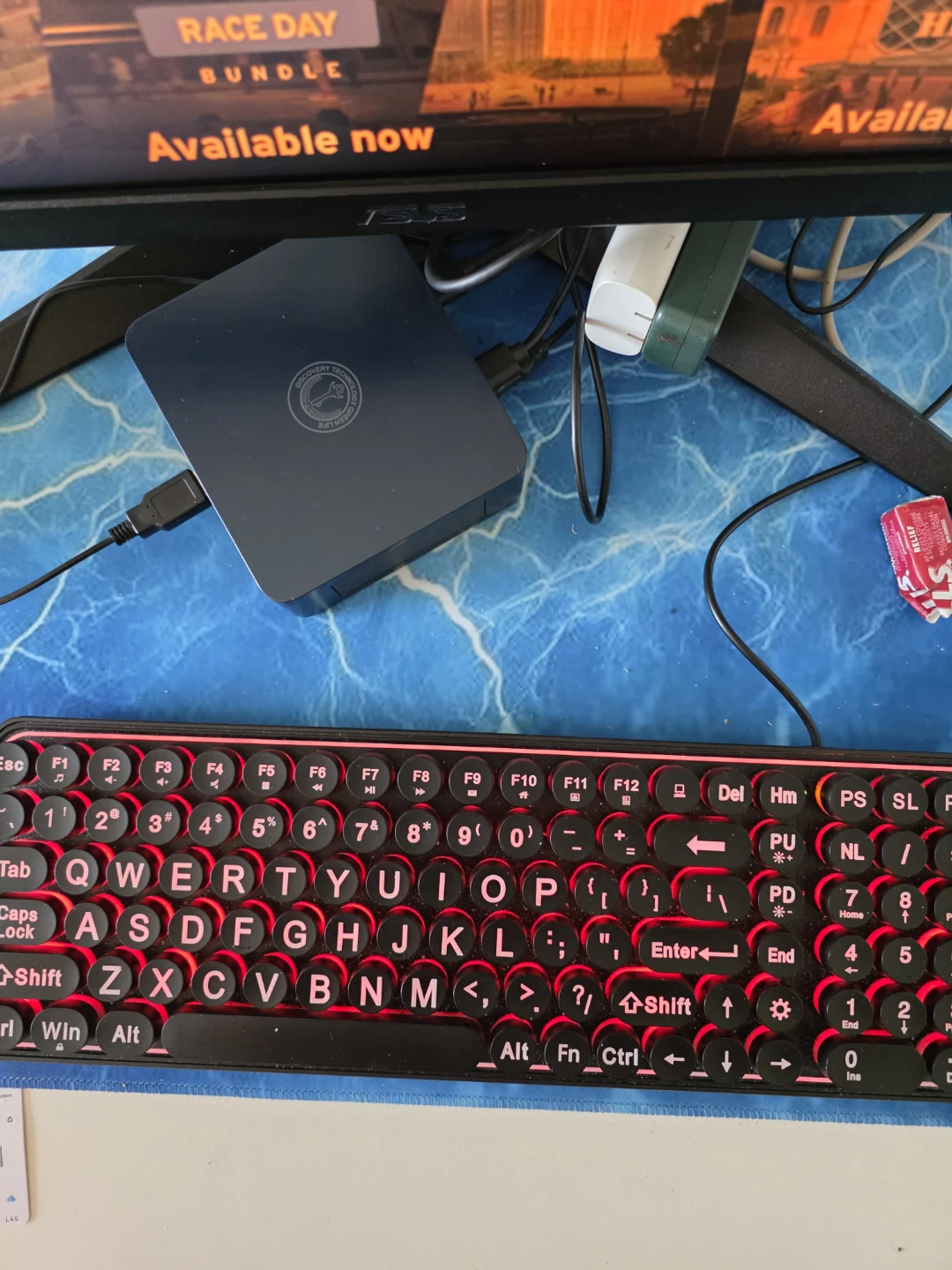 Backlit Wired Keyboard LPK66 - photo 3