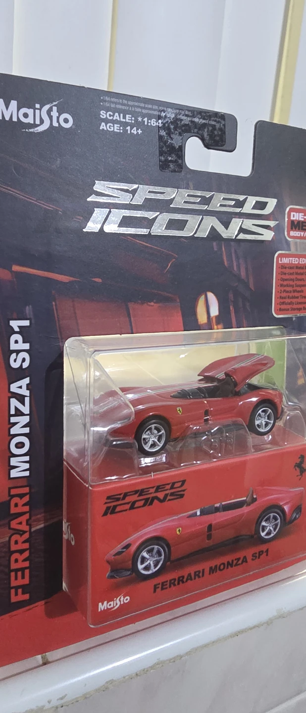Ferrari Monza SP1 Die-Cast Model Cars 1:64 Scale - photo 2