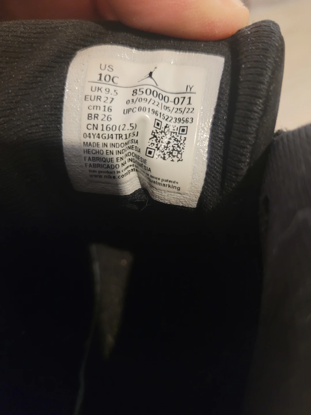 Jordan 12 Retro Toddler Shoes - 10C - photo 3