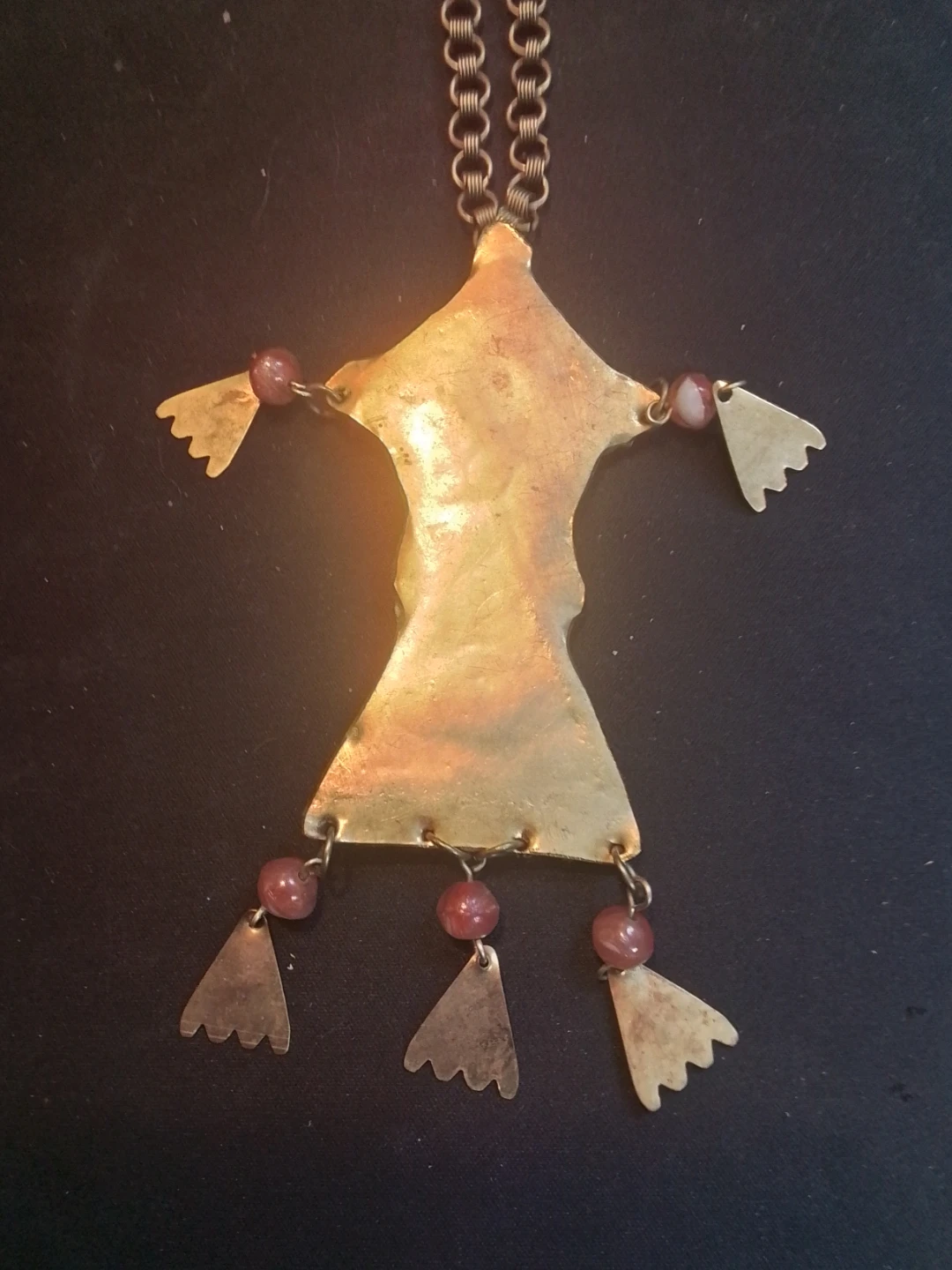Vintage Moroccan Berber Pendant Necklace - photo 5