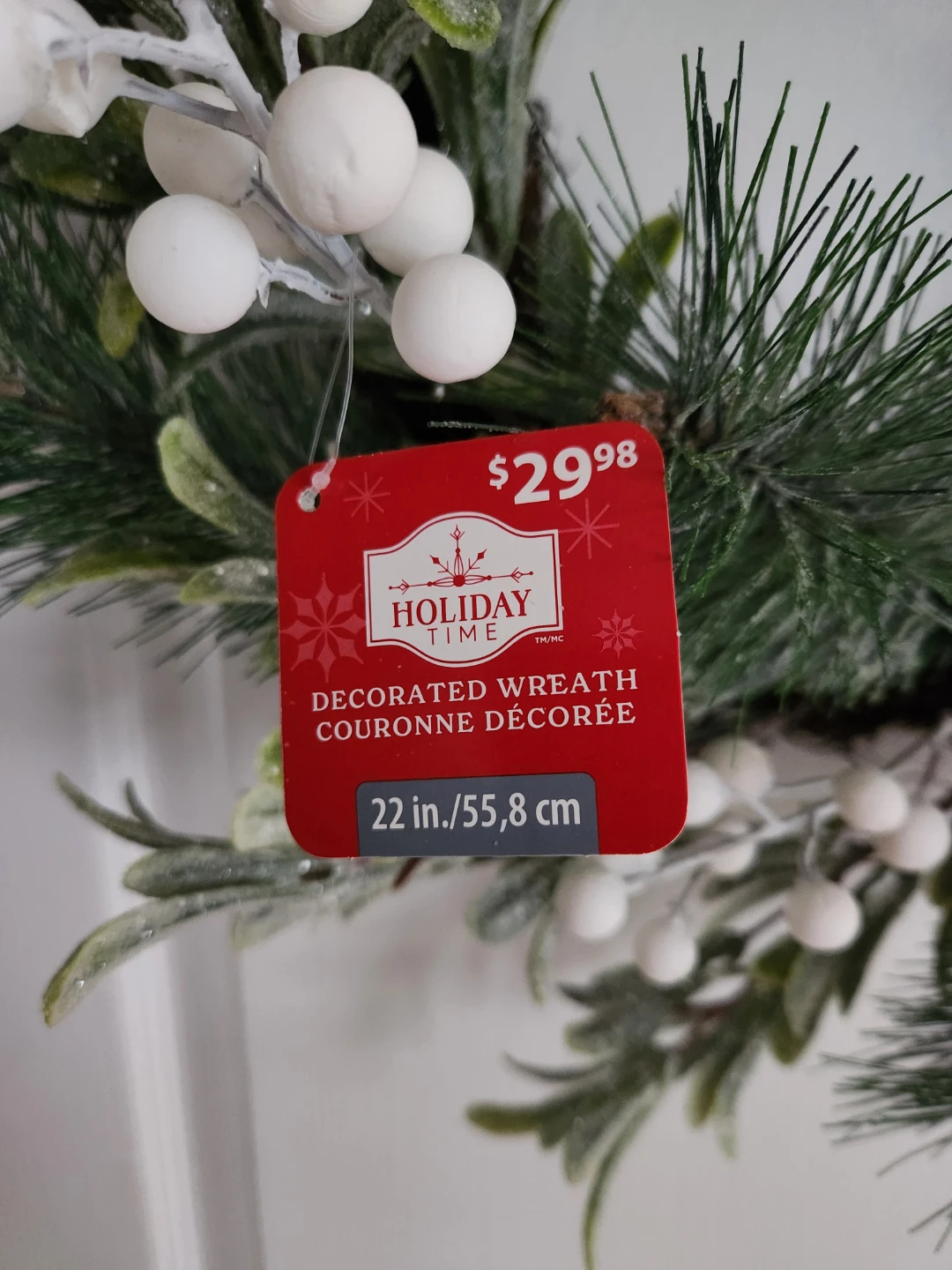 Decorated Christmas Wreath - photo 2