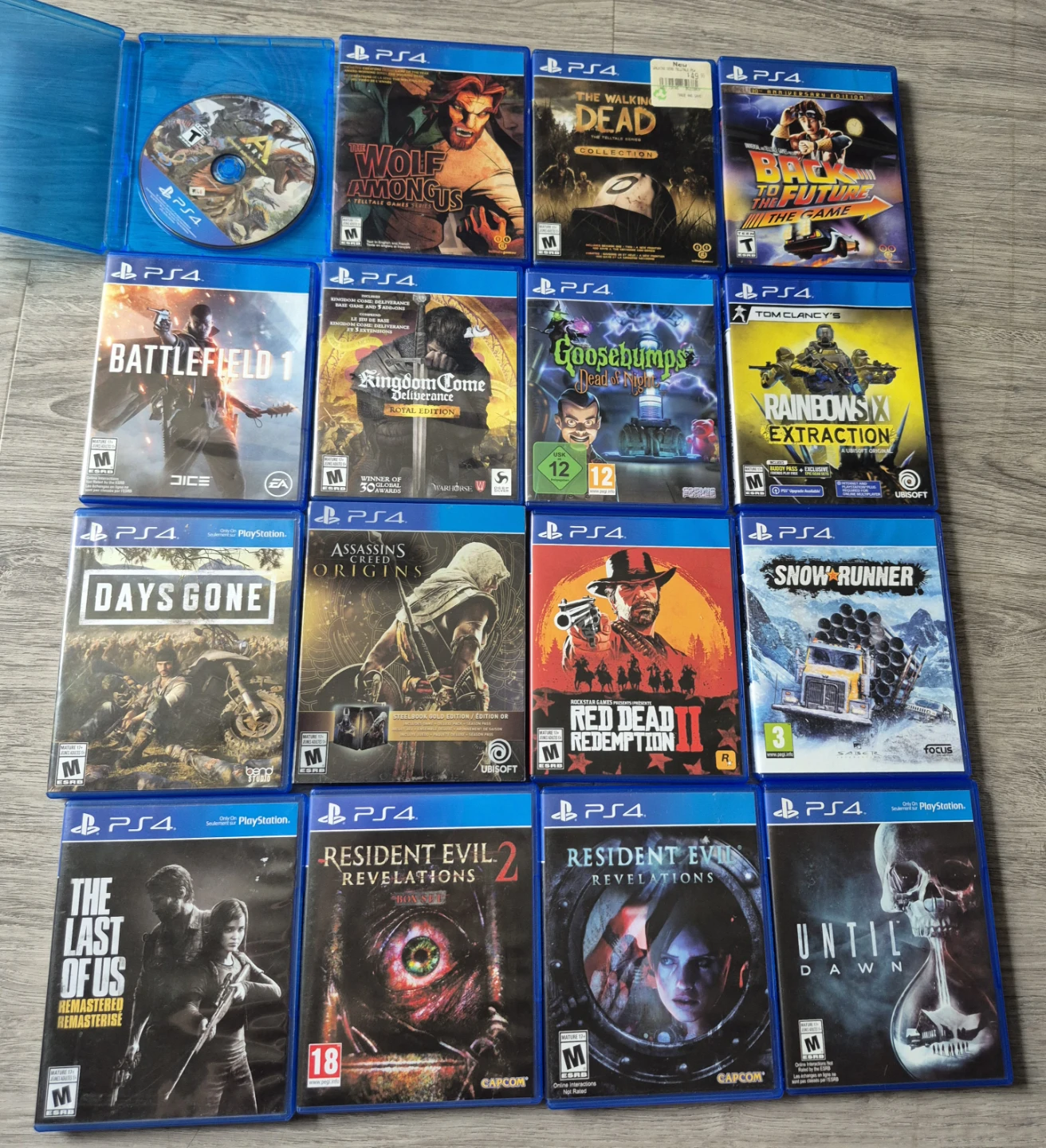 PlayStation 4 games for sale (Quick sale)