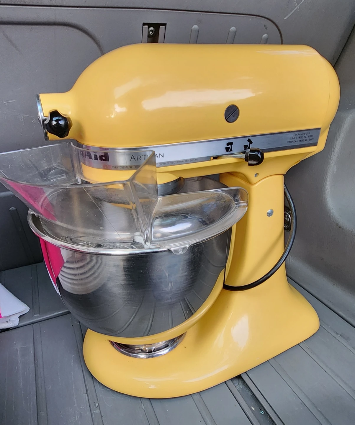 KitchenAid Artisan Stand Mixer - Yellow - photo 4
