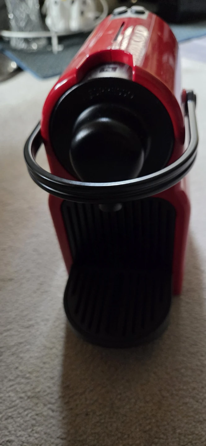Red Nespresso Coffee Machine - photo 2