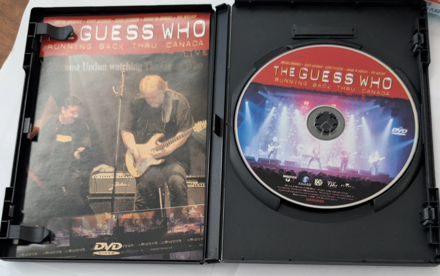The Guess Who Running Back Thru Canada DVD - photo 3