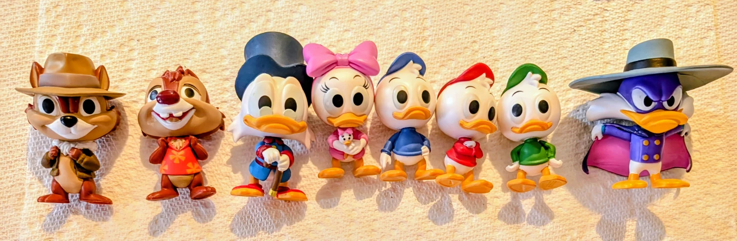 Disney DuckTales & Chip 'n Dale Rescue Rangers Figurines - photo 3
