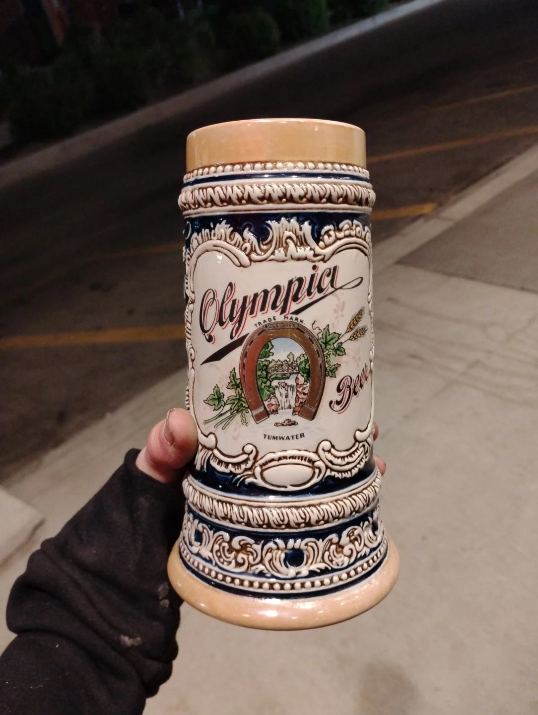 Olympia Beer Stein