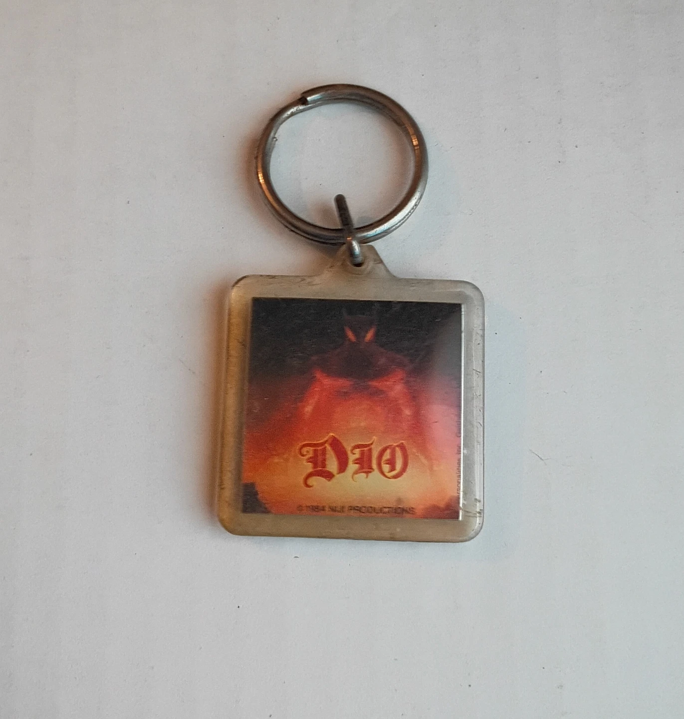 1984 vintage Dio Last In Line keychain - photo 2