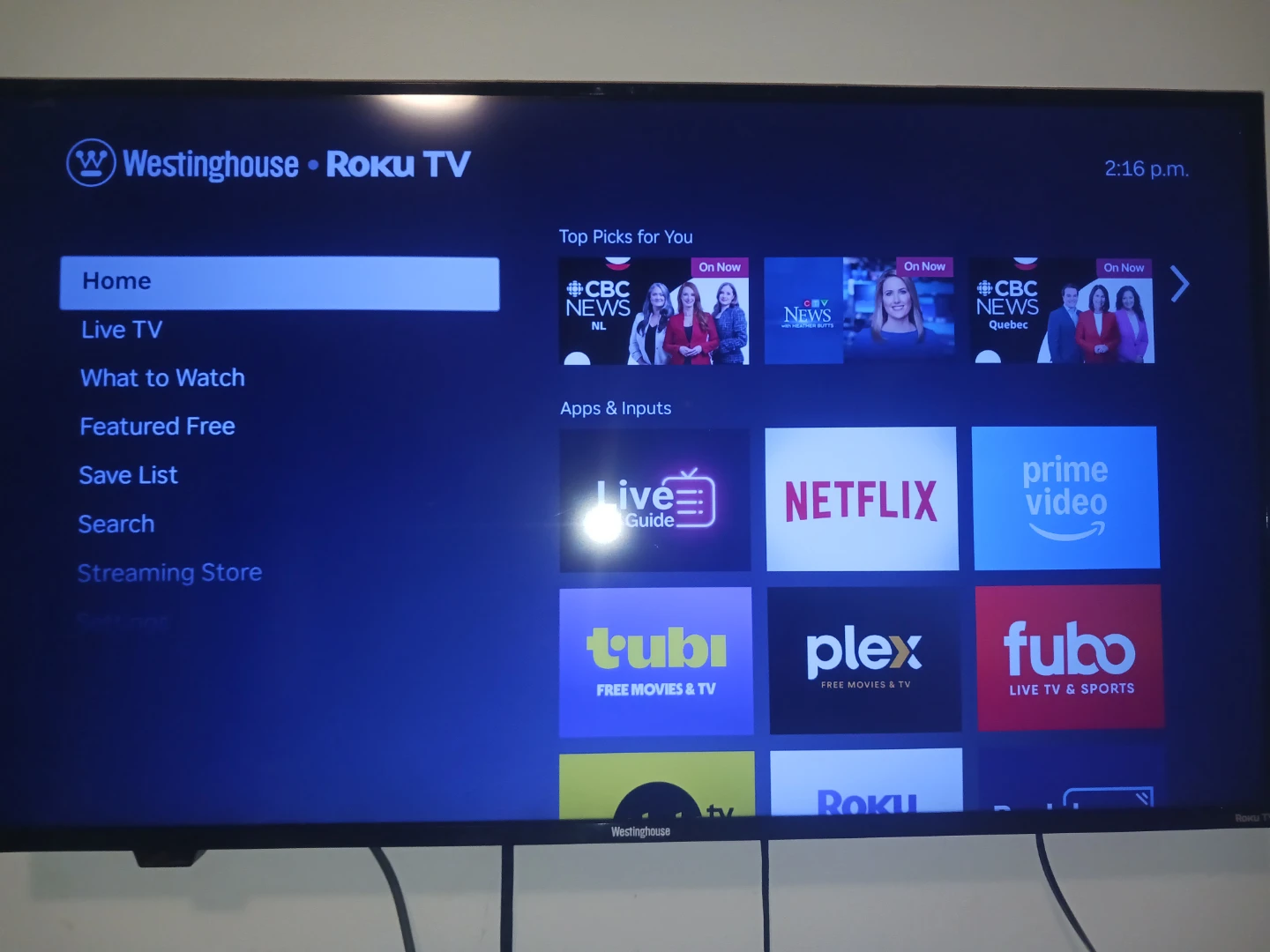 Westinghouse Roku TV 43 inch - photo 2