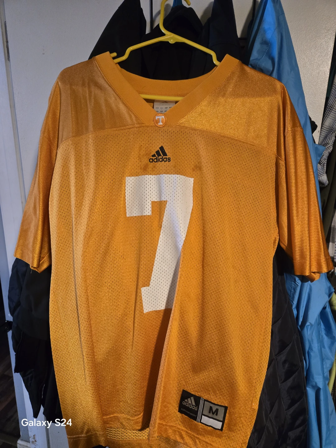 Adidas Tennessee Volunteers #7 Chesney Football Jersey - photo 2