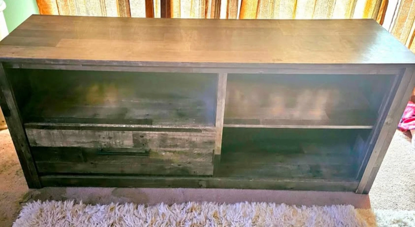 Long entertainment center. - photo 2