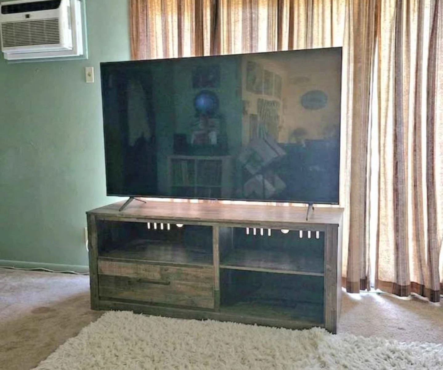 Long entertainment center. - photo 3
