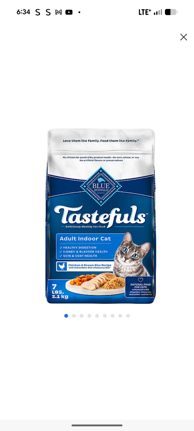 Blue Buffalo Tastefuls Adult Indoor Cat Food