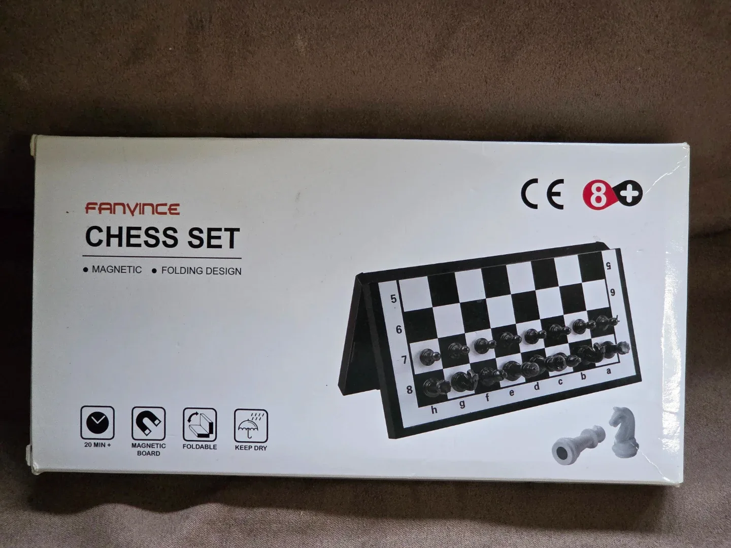 FANVINCE Magnetic Folding Chess Set