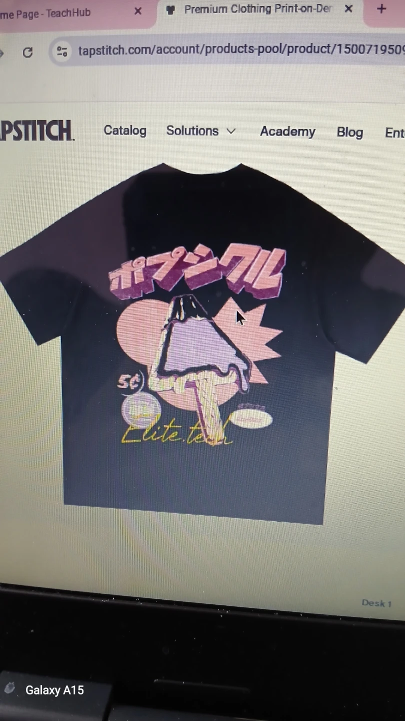 Two of the same tee just one is the front and one is on the back