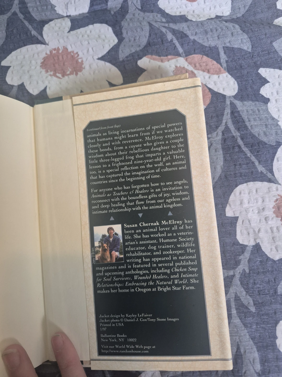 Animals as Teachers & Healers by Susan Chernak McElroy Book - photo 3