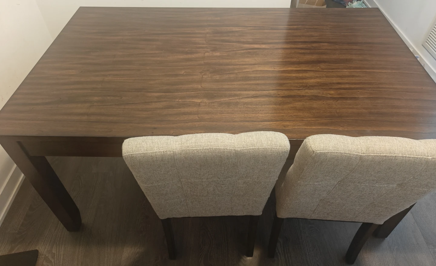 Dining Table with Chairs and Bench - photo 2