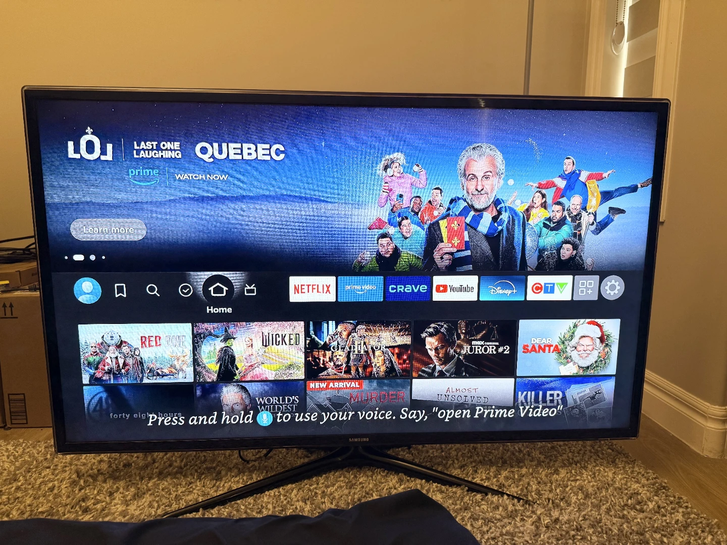 55 Inch Samsung Smart UHD TV - photo 2